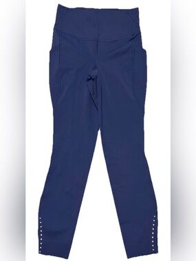 NWT LULULEMON SIZE 6 FAST/FREE HIGH RISE 25” L TIGHT POCKETS BRILLIANT BLUE $128
